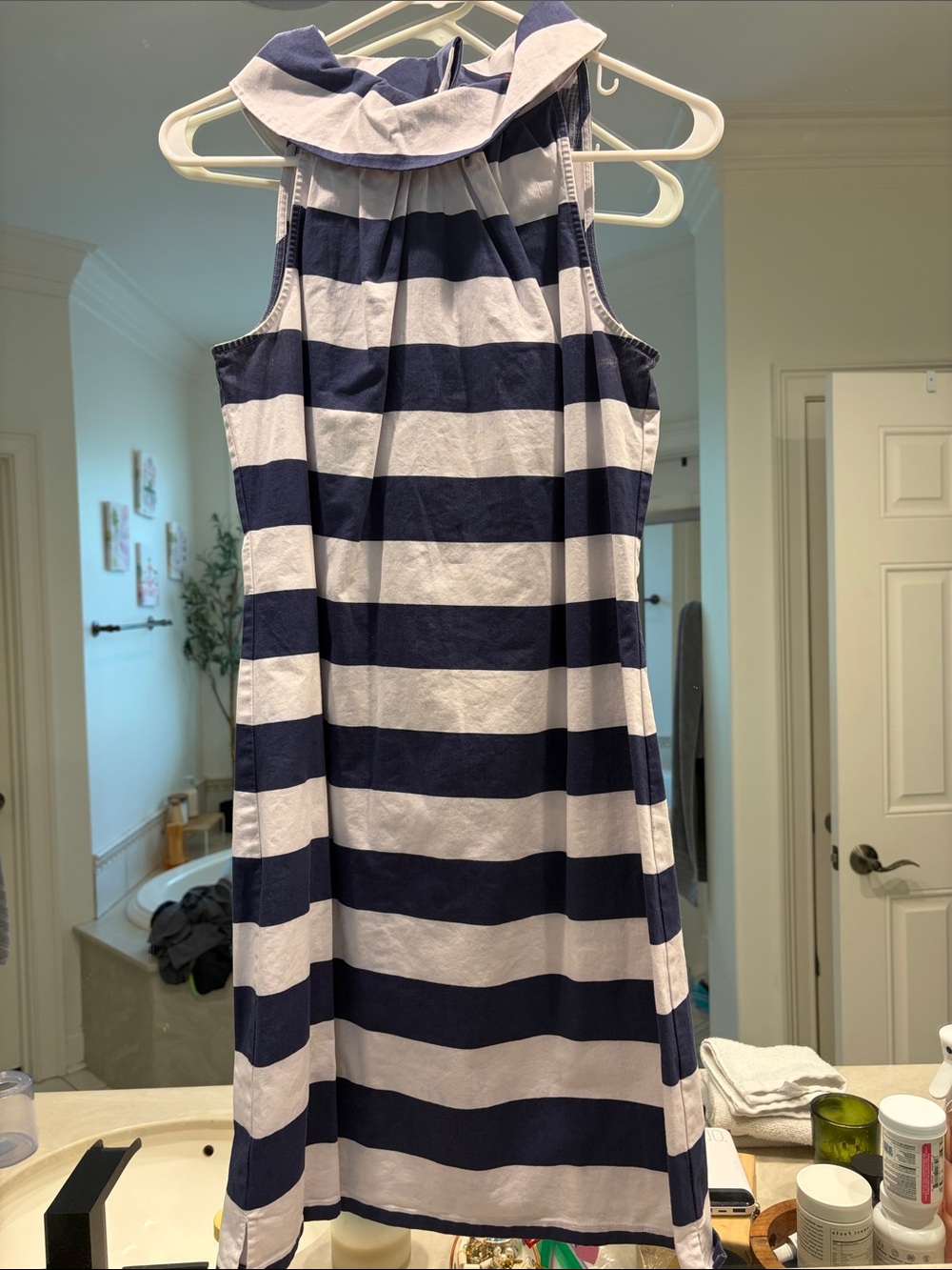 Sail To Sable Striped Dress